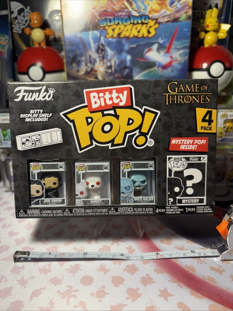 Funko Bitty Pop: Game of Thrones Jon Snow Ghost White Walker & Mystery Secret?