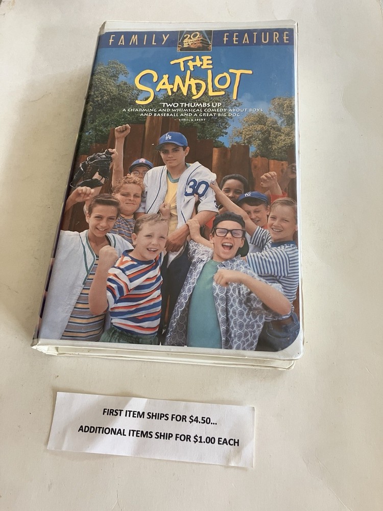 VHS Tape     The Sandlot - Tom Guiry     3.25     Shipping $4.50/$1.00