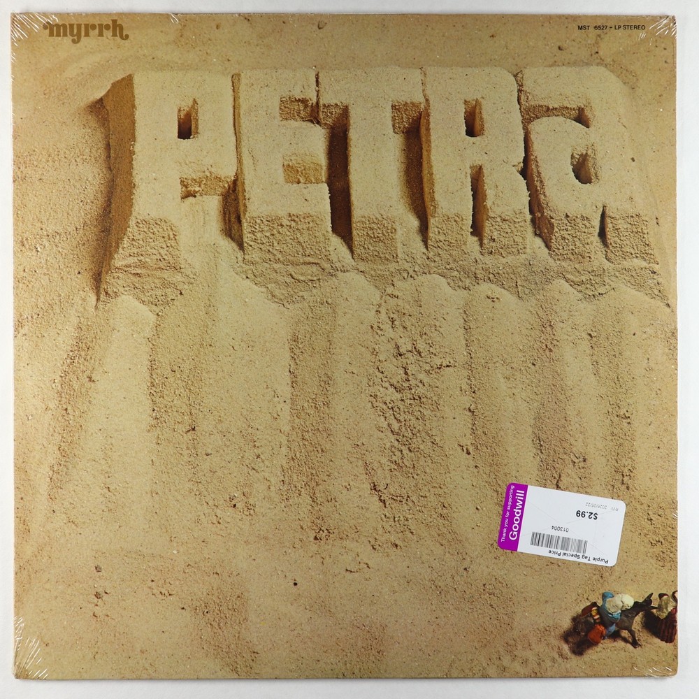 Petra - S/T LP - Myrrh SEALED PROMO