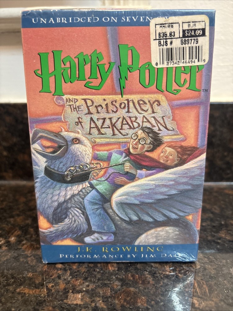 Harry Potter and the Prisoner of Azkaban Unabridged Cassette Audio Book New Seal
