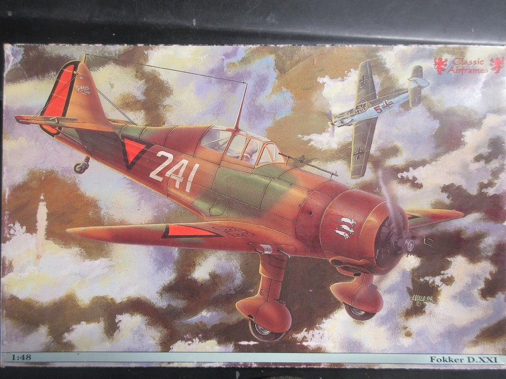 CLASSIC AIRFRAMES 1/48 FOKKER D.XXI 