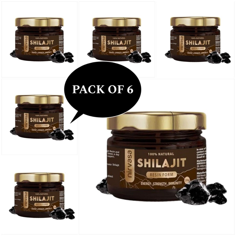 Himalayan Pure 100% Organic Shilajit Resin with Fulvic Acid – Ultra Potent