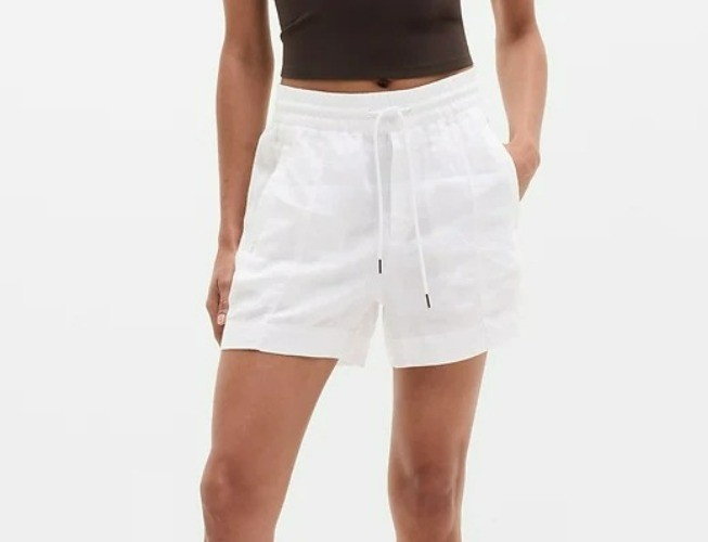 Athleta Retreat Linen Mid-Rise 4