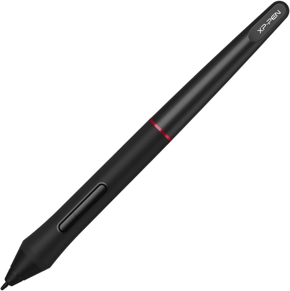 XP-PEN PA2 Battery-Free Stylus with 8192 Pressure Levels for Artist 12 Black Drawing Tablet