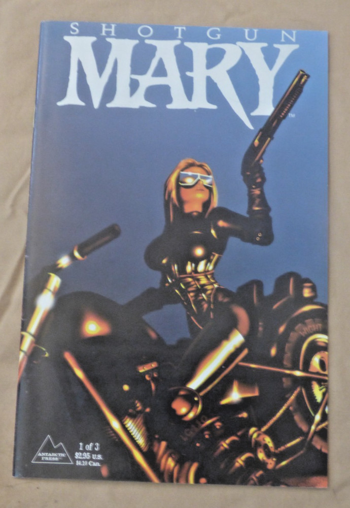Shotgun Mary #1 Vol. 1 1995 Antarctic Press- Low Distribution