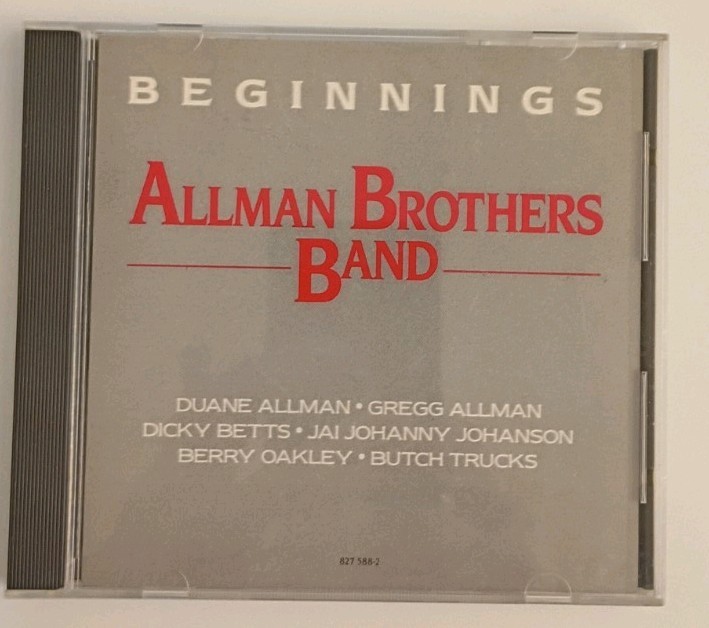 The Allman Brothers Band Beginnings 1971 Southern Rock Blues Rock Used CD Disc