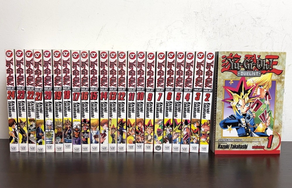 Yu-Gi-Oh! Manga Magazine Lot English Vol. 1-24 Duelist (missing 8) Set LikeNEW