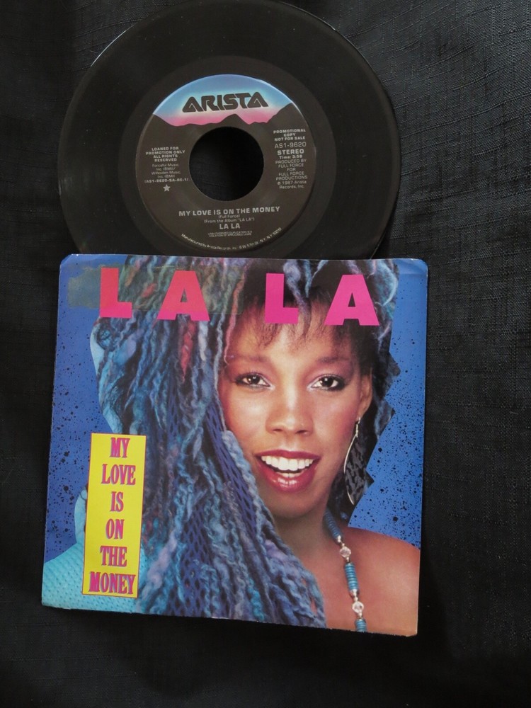 La La – My Love Is On The Money PROMO PS Unplayed Old Stock