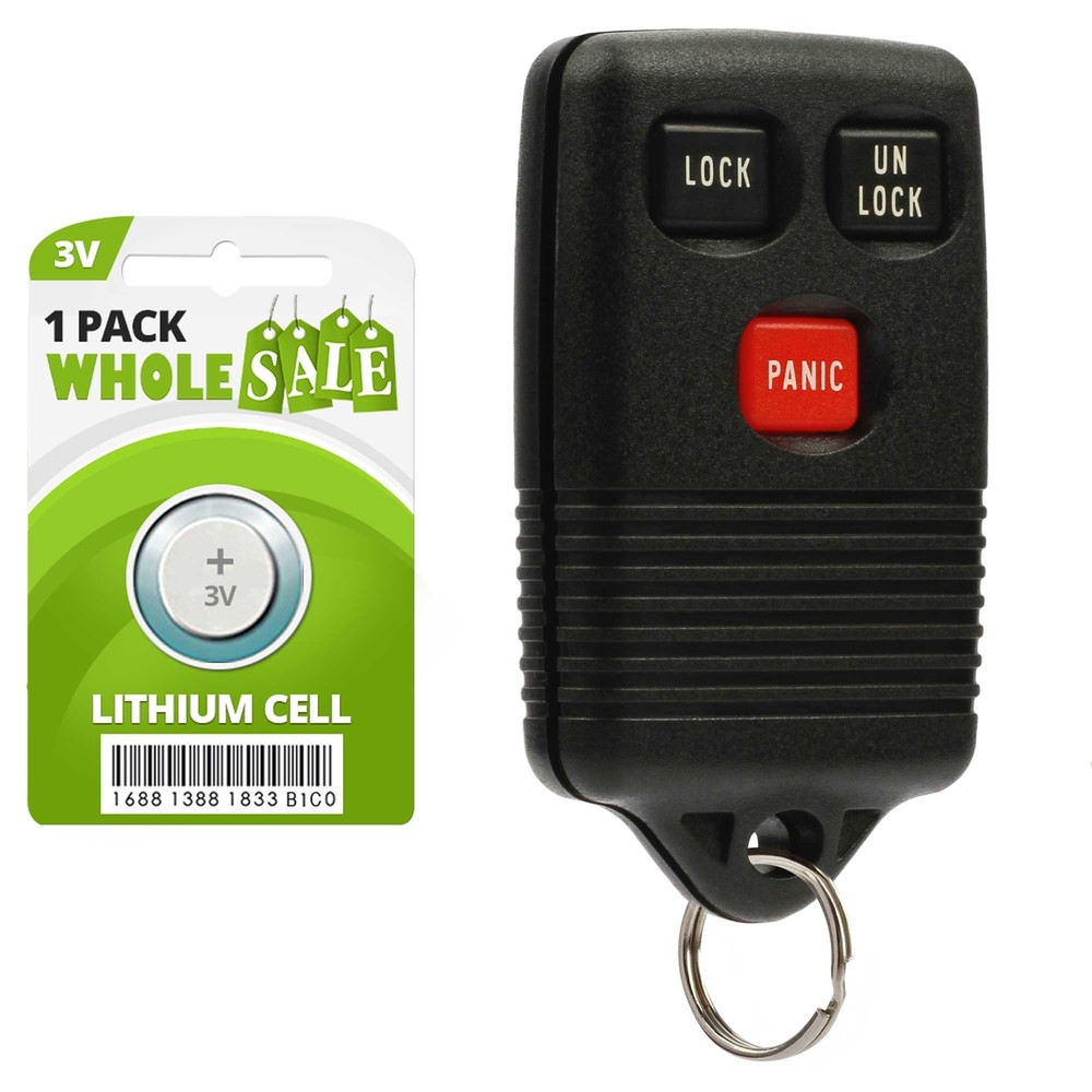 Replacement For 1993 1994 1995 1996 1997 Ford F-150 250 350 Key Fob Remote