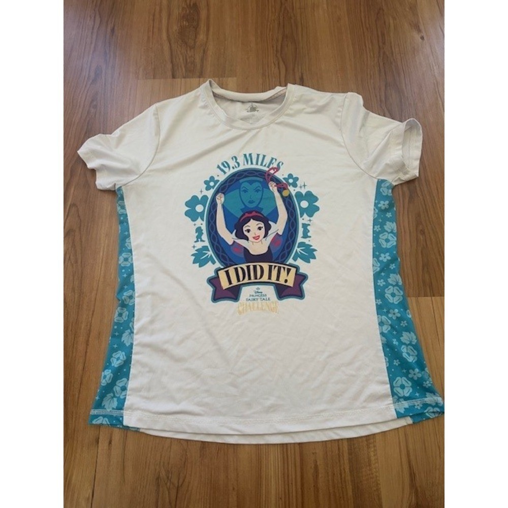 RunDisney Princess Fairy Tale Challenge 19.3 Miles Performance Graphic Tee