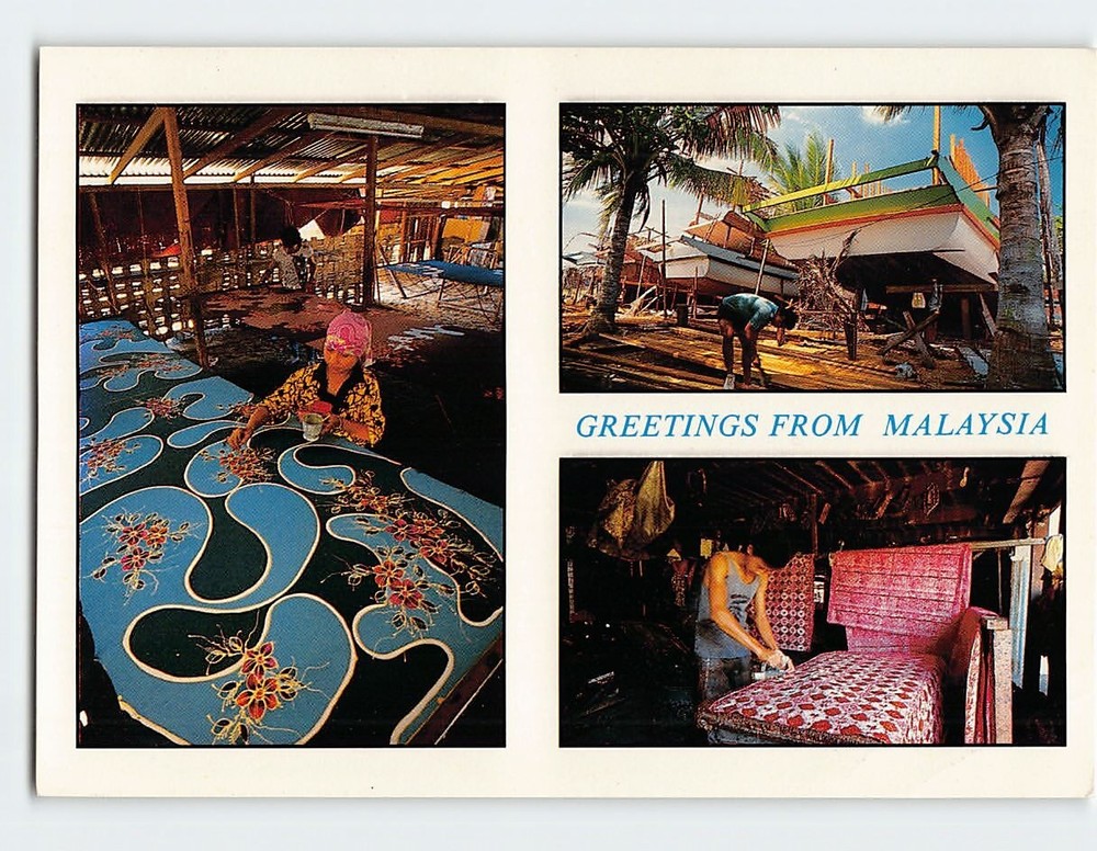 Postcard Greetings From Malaysia