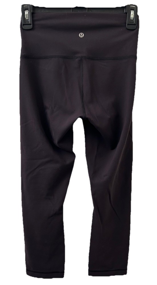 Lululemon Women’s 6 Ankle Leggings Black High Rise Stretch Athleisure
