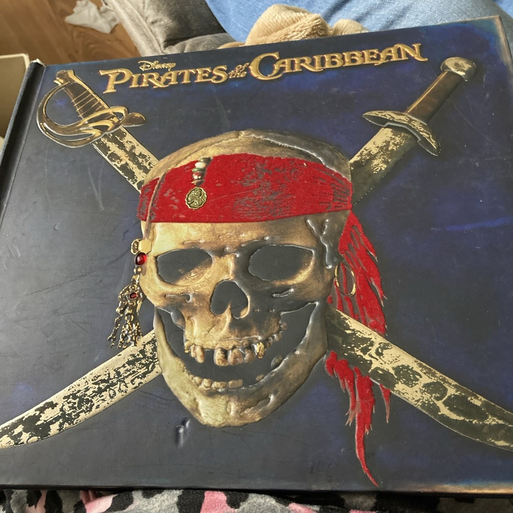 pirates of the caribbean book hard cover