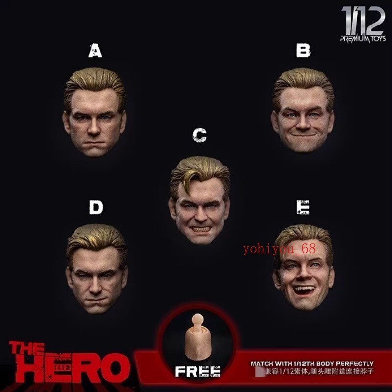 Premium Toys 1/12 PM9018 Homelander John Antony Head Sculpt Fit 6'' Figure New