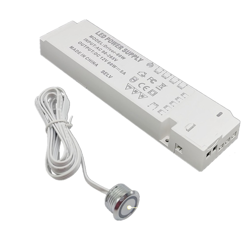 60W 12V DC Switching Power Supply for Kitchen LED Strip Lights
