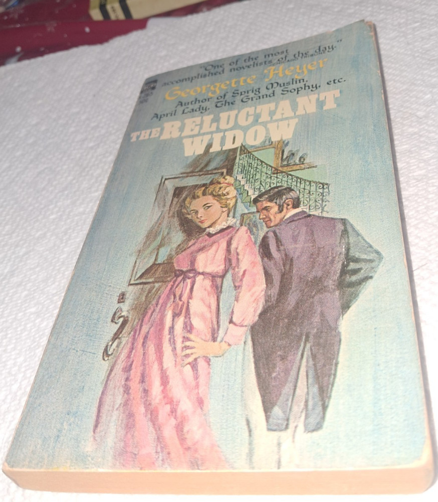 Georgette Heyer Reluctant Widow Historical Regency Romance Comedy Ace PB 1957