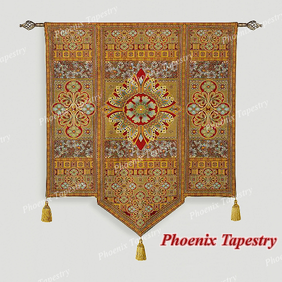 Moroccan Style I Fine Art Tapestry Wall Hanging, Cotton 100%, 54