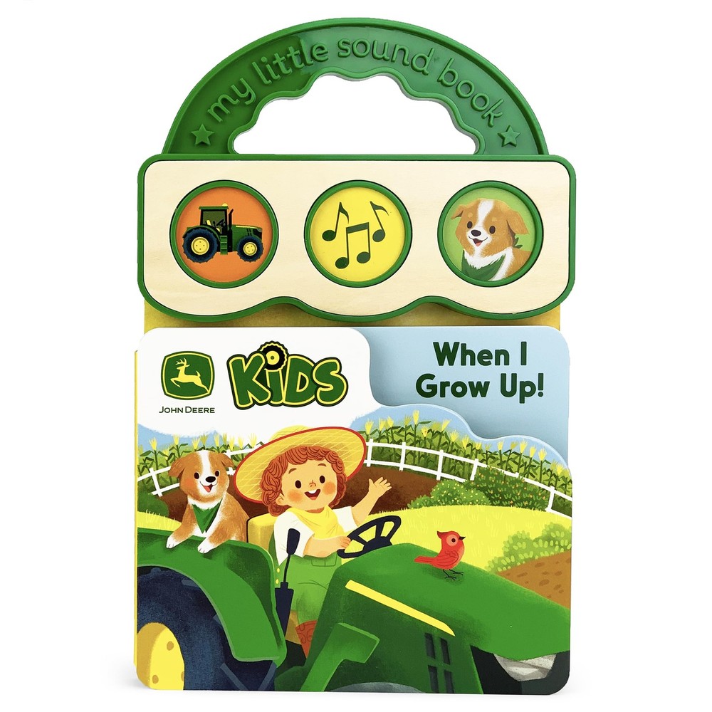 When I Grow Up I Want to Be a Farmer 3-Button John Deere Sound Book John Dee...