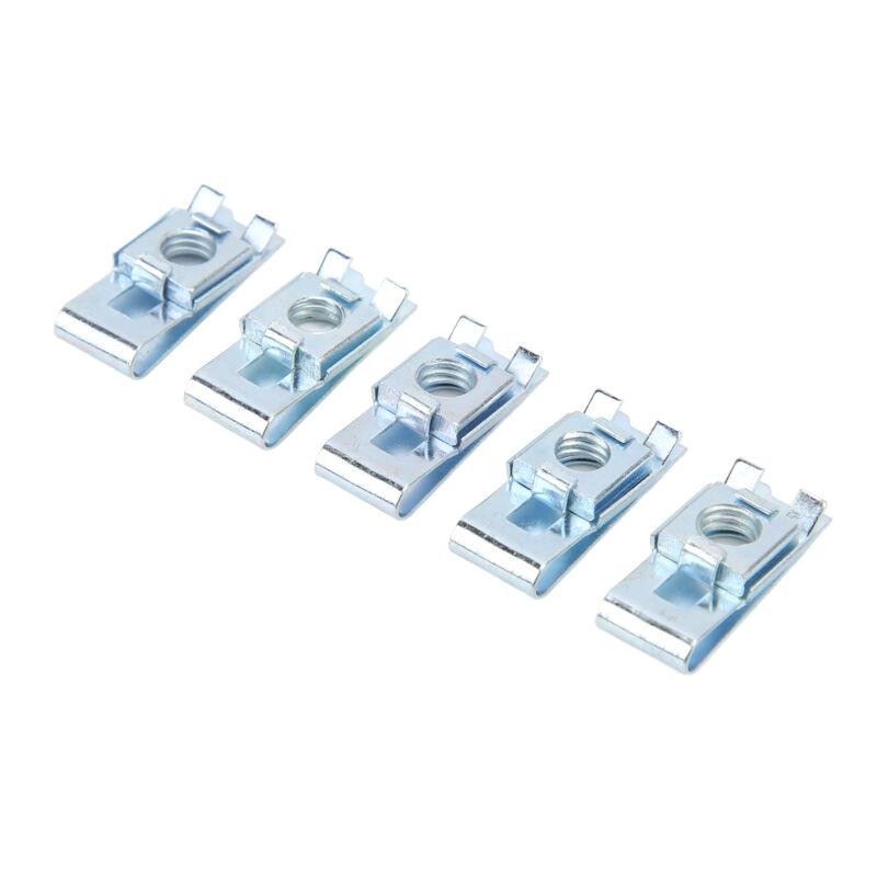 Automotive Body Clips Fastener Set 50 Pcs U Type Rust Resistant Car Parts