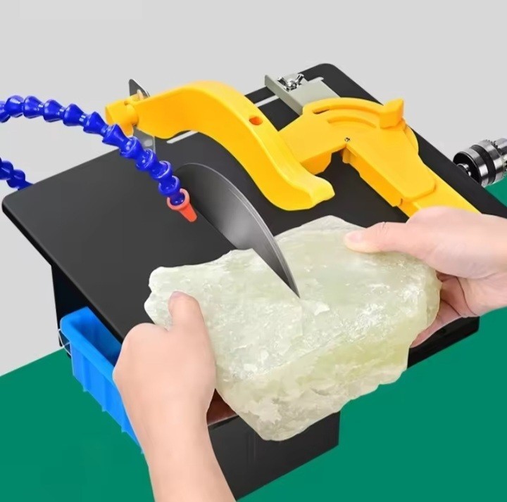 All In 1 Multifunction Grinding Polishing Machine Saw Stone Polisher Portable