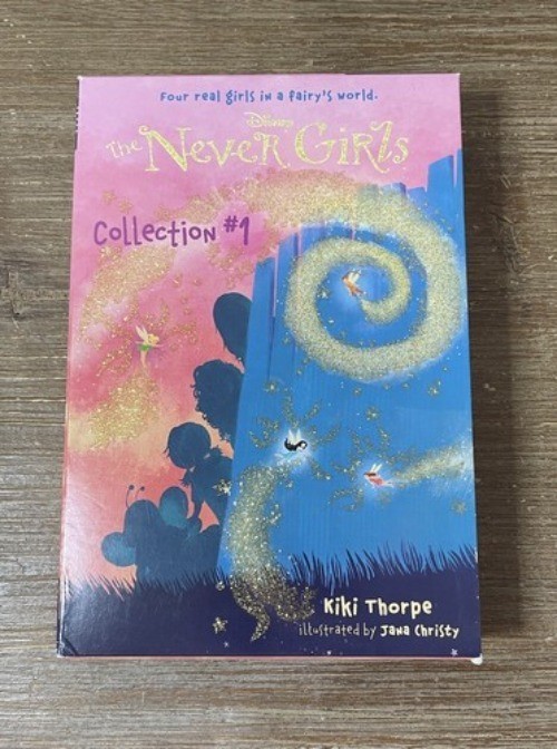 Disney Never Girls Box Set Books 1-4 Paperback Kiki Thorpe Fairies Adventure