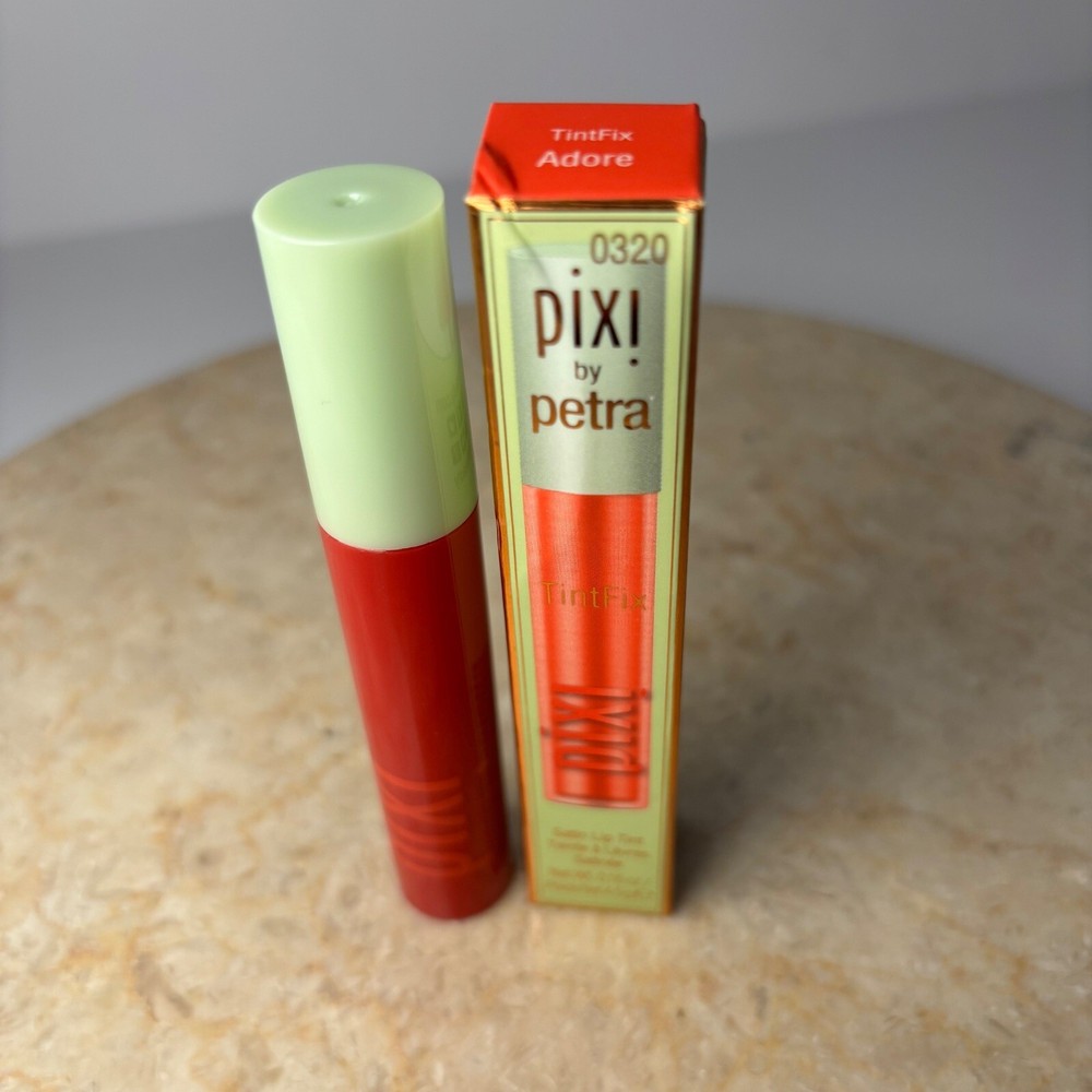 Pixi Beauty TintFix Satin Lip Tint ADORE Hydro Matte Stain with Hyaluronic Acid New in Box-image