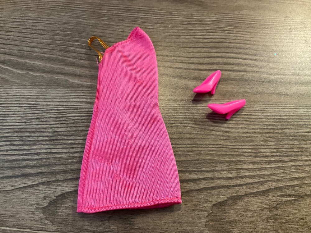 Mattel  Barbie Doll Clothes Multicolor Dress Shoes Lot