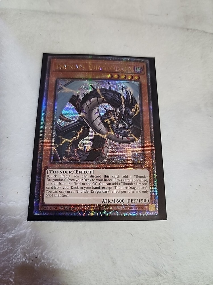 Thunder Dragondark (Quarter Century Secret Rare) RA03-EN018 Quarter Century...