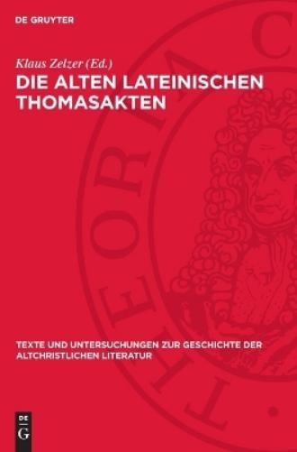 Die Alten Lateinischen Thomasakten (Hardback)