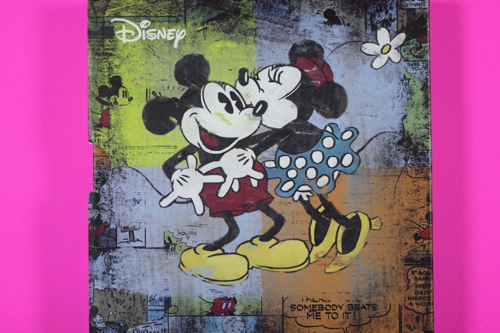 Rare Disney Mickey & Minnie 1 oz .999 Silver Coin Niue COA Box 7019