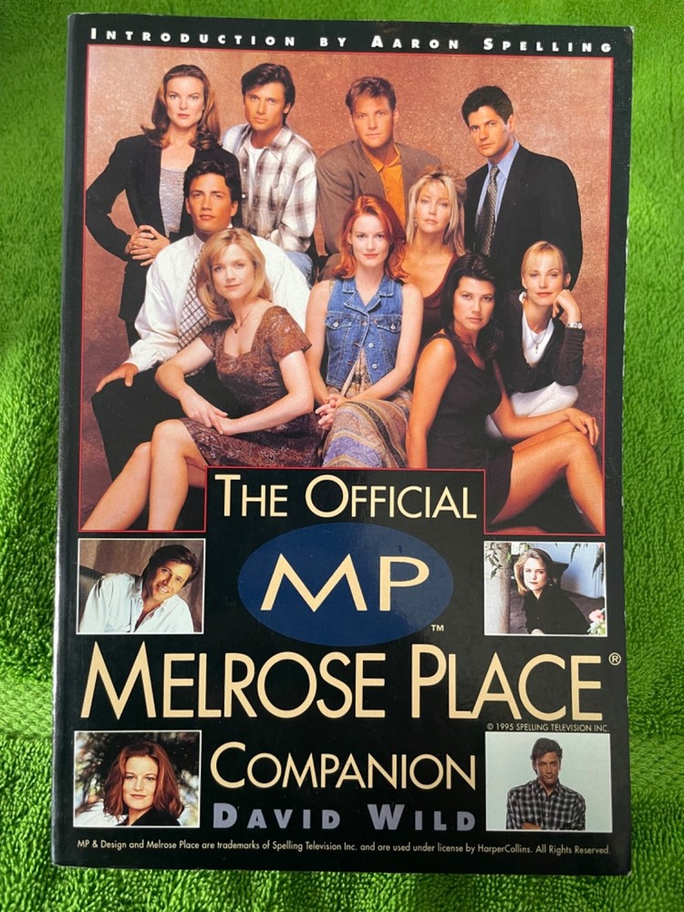 BOOK The Official Melrose Place Companion MP DAVID WILD Paperback Aaron Spelling