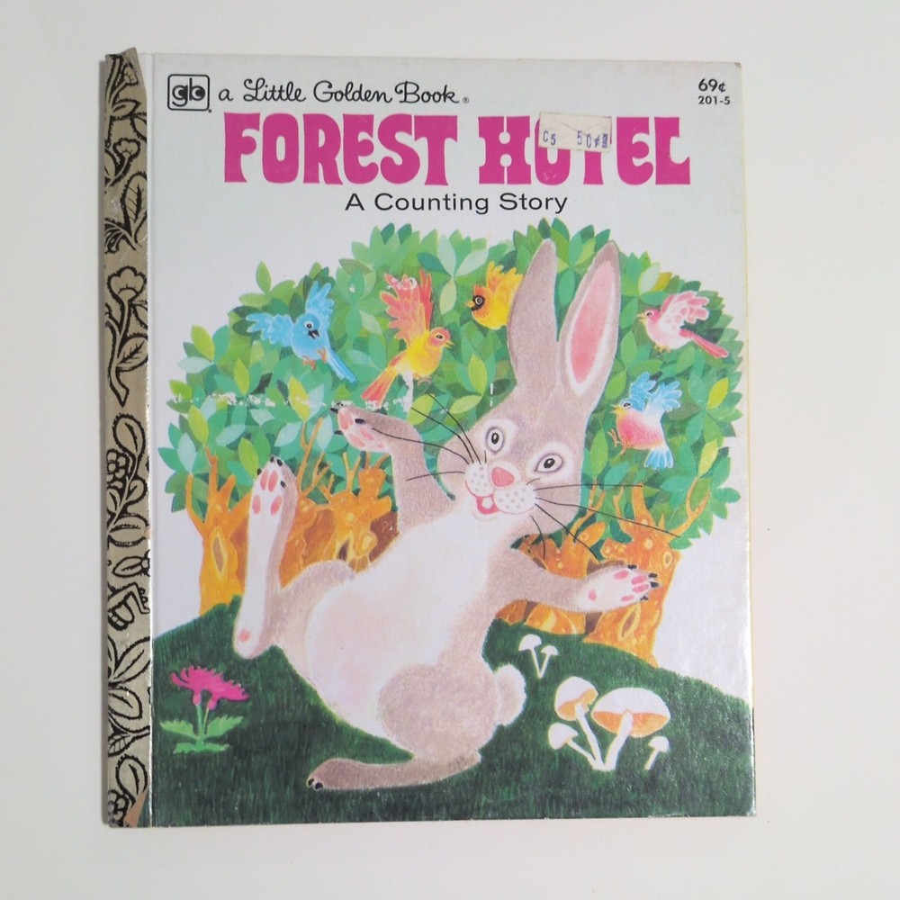 Little Golden Book - Forest Hotel A Counting Story 1982 HC