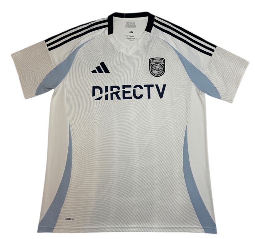 Adidas San Diego FC Jersey Men’s XL White DIRECTV Soccer Jersey MLS NWT Slim Fit