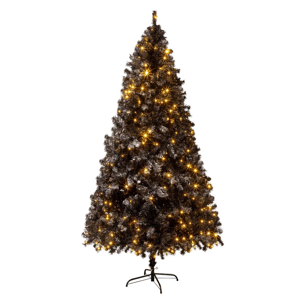Artificial Christmas Tree 7.5FT with Lights, Ornaments In/Outdoor Party Holiday