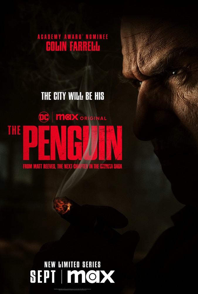 2024 Batman The Penguin Promo Poster Wall Art DC Comics Gift Colin Farrell