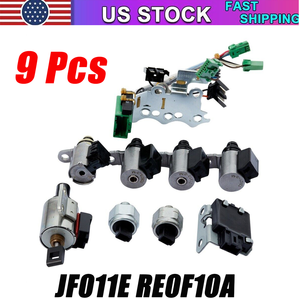 JF011E RE0F10A F1CJA for Nissan CVT Transmission Valve Body Solenoid Sensor kits