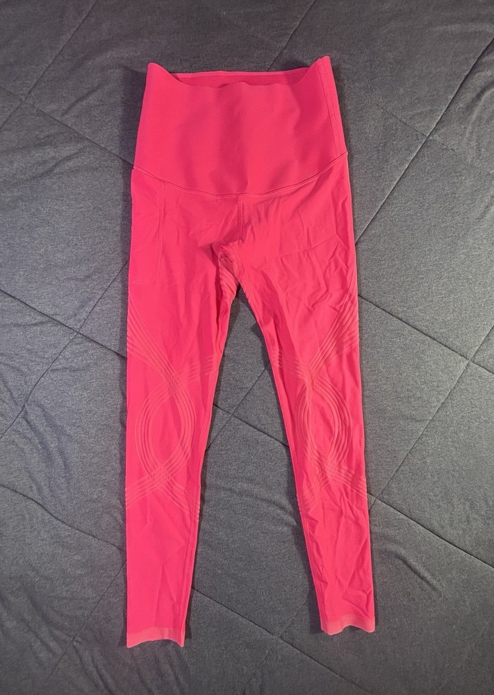 Fanka Body Sculpt Hot Pink Leggings Women’s Size Small-Athletic Workout Running