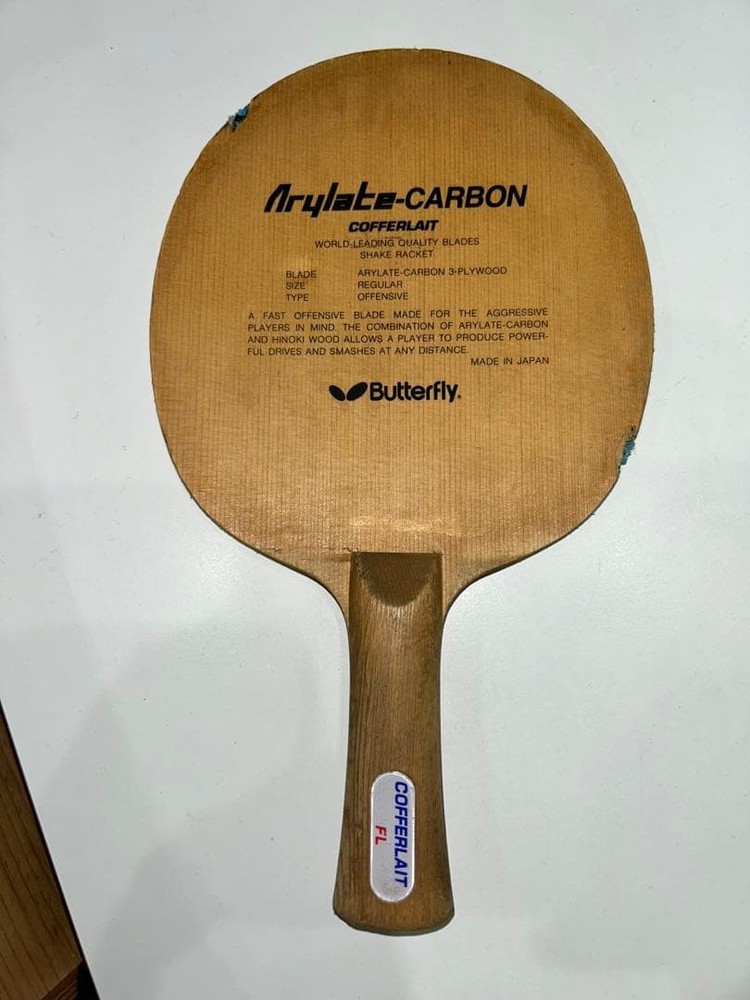 Discontinued Rare Cofferate Butterfly Table Tennis Racket