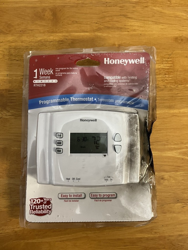 Honeywell 1-Week Programmable Thermostat (RTH221B1039)