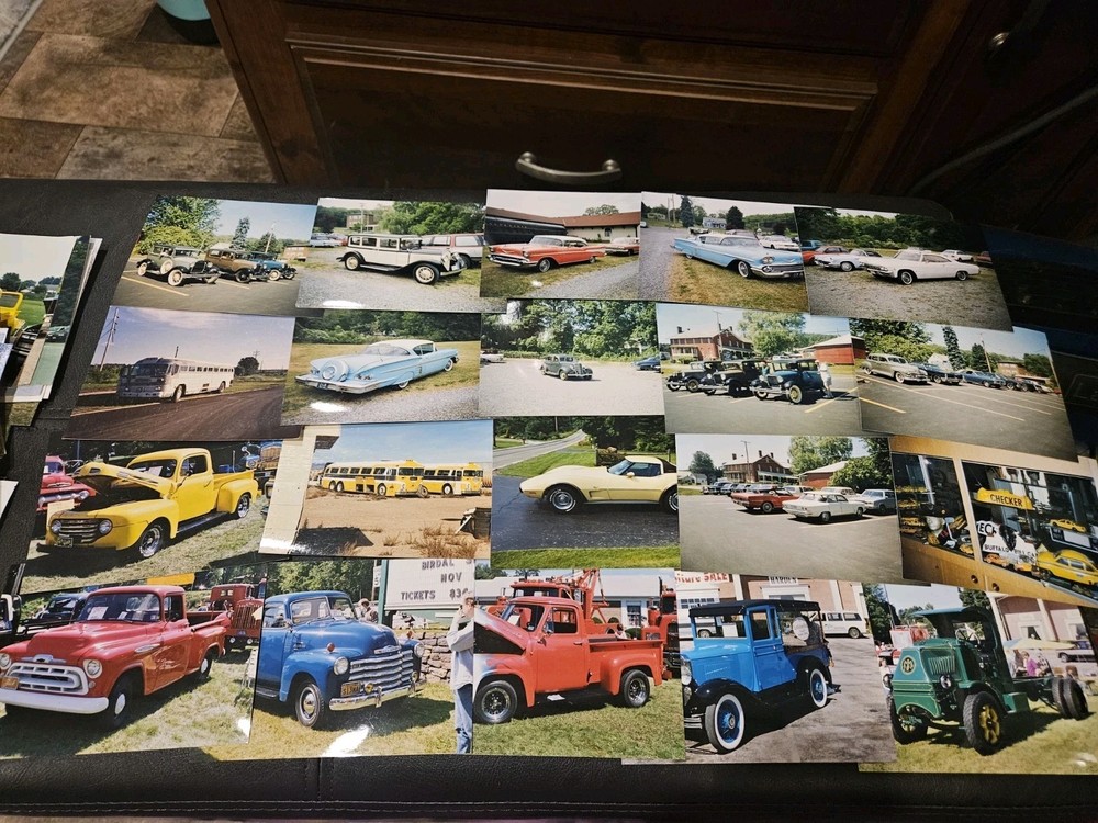 142 Color Photos Of Trains Planes And Automobiles 1960-1990