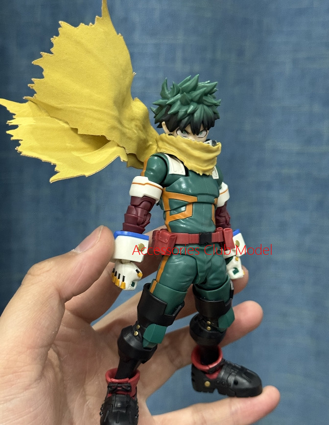 1/12 Custom Wired yellow Cloak Cape for 6
