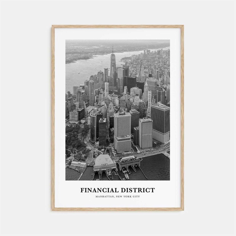 Financial District Wall Art New York City Financial District Wall Decor