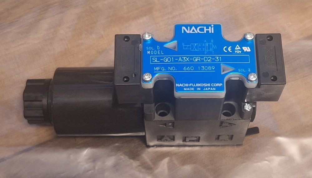 *NEW* NACHI SL-G01-A3X-GR-D2-31 - Solenoid Valve - USA location