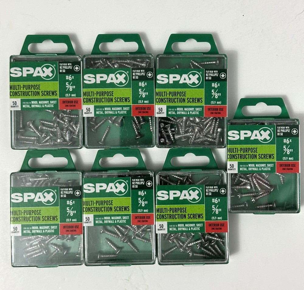 SPAX #6 x 5/8