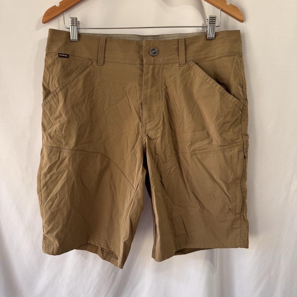 Kuhl Renegade Cargo Shorts Gorpcore Utility Hiking Mens 33 Outdoors Camping