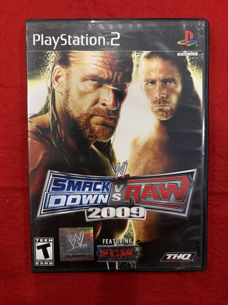 WWE SmackDown vs. Raw 2009 Featuring ECW (Sony PlayStation 2, 2008)