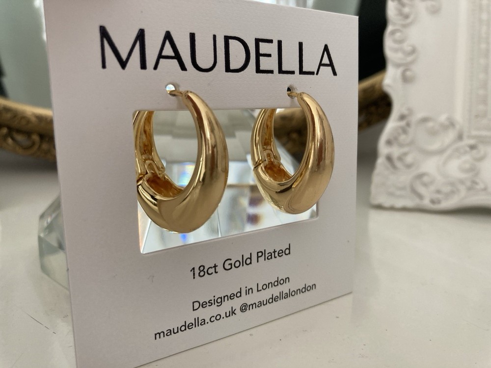 Maudella 18K Gold Plated Elegant Drop Dangle Earrings
