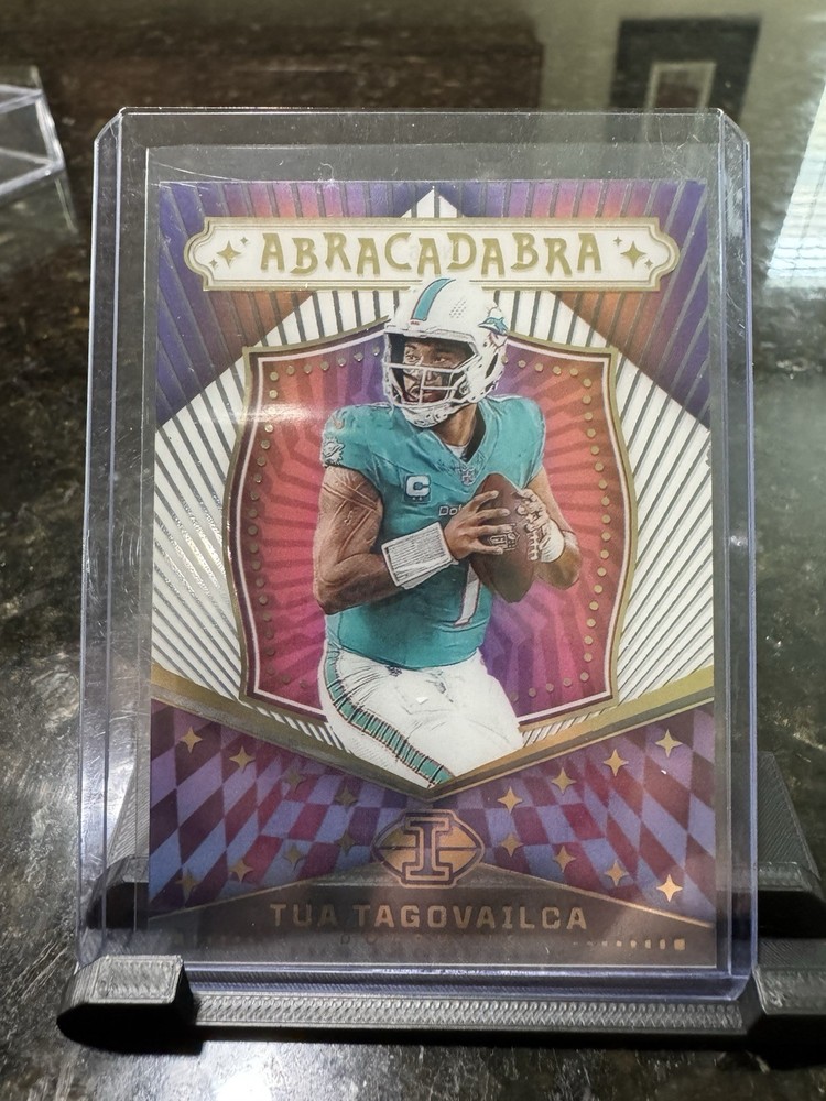2024 Panini Illusions - Abracadabra Tua Tagovailoa #6 Stardust-image