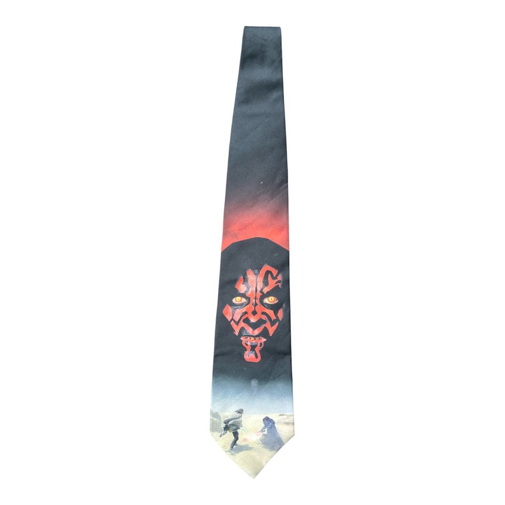 Vintage Star Wars Episode 1 the Phantom Menace Ralph Marlin & co Tie :see note💥