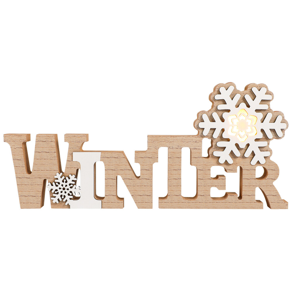 Christmas Ornaments Restaurant Decoration for Attractive WINTER Sign